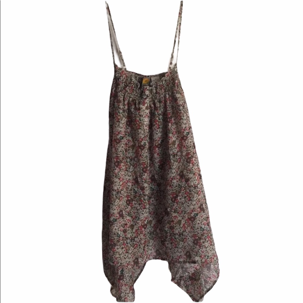 Mimi Chica Boho Festival Top Strappy Sheer Size M